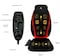 TECKWAVE Full Back &amp; Shoulder Massager with Heat, Vibration Seat &amp; Control Panel for Use at Home or in the Car