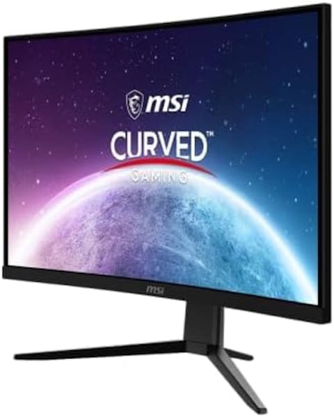 MSI G242C 23.6&#39;&#39; Curved Gaming Monitor, 1ms Response Time, 170Hz Refresh Rate, FRAMeless Design, AMD Freesync, 1920 X 1080 FHD, Anti-Glare - Black, VGA