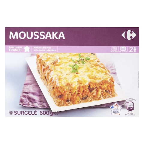 Carrefour Frozen Moussaka Meal 600g