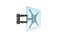 SH-P4 Elegant full-motion tv wall mount Fits most 23 ~ 55"
