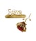 Beautiful home Décor 24K Gold Plated Rose Flower and Love Stand for Mother's Day, Valentine's Day, Wedding Day, Birthday, Christmas Gift Idea