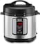 Black+Decker Smart Steam Pot, 1000W, 7 in 1, 6.0 L, Smart Programmable Electric Pressure Cooker, Black/Silver - PCP1000-B5