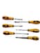 Generic Cobalt Screwdriver Set 6 Pieces Yellow Heavy