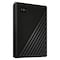 WD My Passport USB 3.2 Gen 1 External 5TB Hard Disk Drive Black