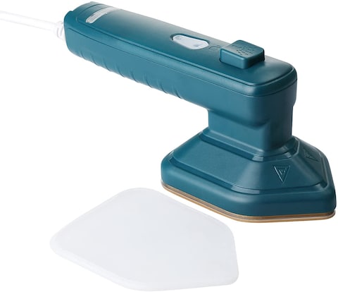 Portable Handheld Steam Iron Mini Travel  Fabric Garment Iron Lightweight Steamer for Home Office Travel(water tank 60ml)