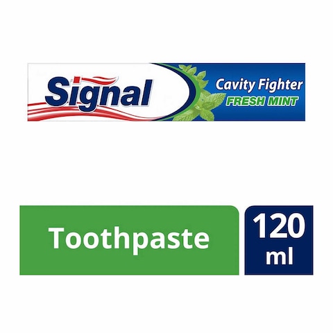 Signal Cavity Fighter Toothpaste With Fresh Mint - 120 Ml