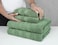 Safi Plus Luxury Hotel Quality 100% Turkish Genuine Cotton Towel Set, 2 Bath Towels 2 Hand Towels 2 Washcloths Super Soft Absorbent Towels for Bathroom &amp;amp; Kitchen Shower - Sage Green