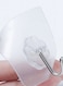 Generic Waterproof Seamless Adhesive Hook Clear 60 X 15mm