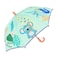 Milk&amp;Moo Jungle Friends Kids Umbrellas, Lightweight, Easy Grip, Curved Handle, Toddler Umbrella, Windproof Umbrella with Whistle, Velcro Straps, 8 Ribs, for Boys and Girls