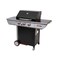 Somagic Manhattan 3 Burner BBQ Grill Black