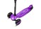 Ziggy 3-Wheel Tilt Scooter w/LED light - Purple