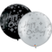 30" Birthday Elegant Sparkles &amp; Swirls-A-Round Asst 2Ct