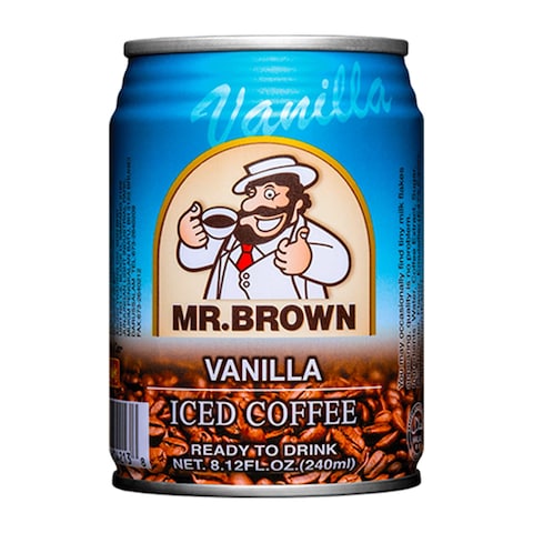Mr Brown Iced Coffee with Vanilla - 240 ml