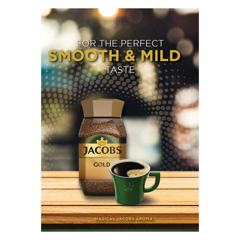 Jacobs Kronung Gold Smooth And Mild Instant Coffee 200g