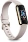 Fitbit Luxe Fitness &amp; Wellness Tracker, Lunar White/Soft Gold Stainless Steel