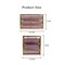 Large Jewelry Display Box Gold Nordic style Makeup Organizer Carrying Cases