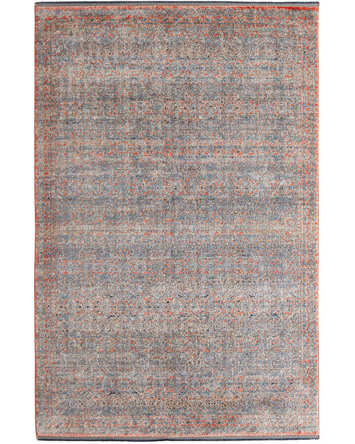 Sheldon Rosso 350 x 240 cm Carpet Knot Home Designer Rug for Bedroom Living Dining Room Office Soft Non-slip Area Textile Decor