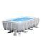 Intex Prism Frame Rectangular Pool Set, Ages 6+