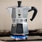 Bialetti 3 Cups Moka Espresso Maker, Be-1162, Silver, Aluminium