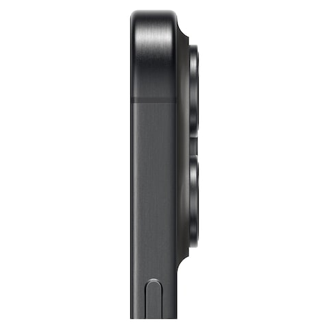 أبل أيفون 15 برو هاتف ذكي بسعة ذاكرة 1 تيرابايت يدعم الإتصال بشبكة 5G وتقنية LTE - أسود تيتانيوم