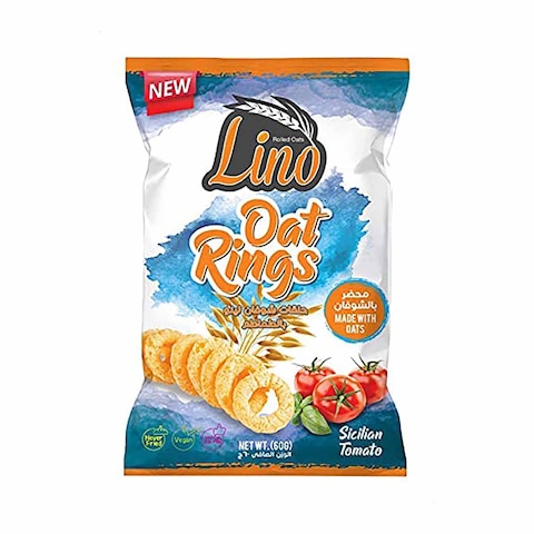 Buy Lino Oat Rings with Tomato - 60 gm in Egypt