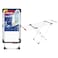 Vileda Surprise Extendable X-Leg Indoor Cloth Dryer Silver 20m