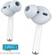 اها ستايل 3 أزواج سيليكون سماعات الأذن يغطي حالة ابل AirPods 1 هوك التخزين الحقيبة، ومكافحة زلة نصائح الأذن (3 أزواج كبير، أزرق فاتح)