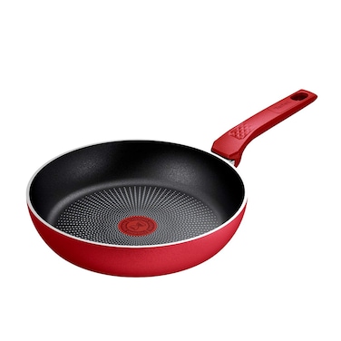 تيفال اكسبرت مقلاة - 24 سم - أحمر