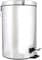 Moonlight Stainless Steel Dustbin, Pedal Bin - 12 Litre, Silver