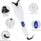Rose-shaped Ceramic Automatic Hair Curler White