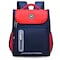 Eazy Kids Panda School Bag-Red blue
