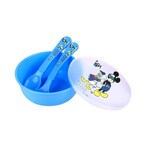 Buy Disney Mickey Mouse Feeding Bowl Set TRHA1711 Blue Pack of 3 in UAE