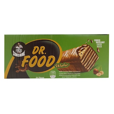 DR Food Wafer Chocolate Hazelnut 50GRX24