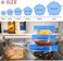 Generic 6 Pieces Reusable Kitchen Tools Bowl Cover Pan Lid - Premium Stretch Silicone Lids