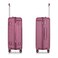 Senator Hard Case Medium Suitcase Luggage Trolley For Unisex ABS Lightweight Travel Bag with 4 Spinner Wheels KH1065 Maroon