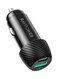 RAVPower RP-VC030 Total 49W Car Charger, Black