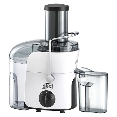 Black+Decker Juice Extractor JE780-B5 White 1.5L