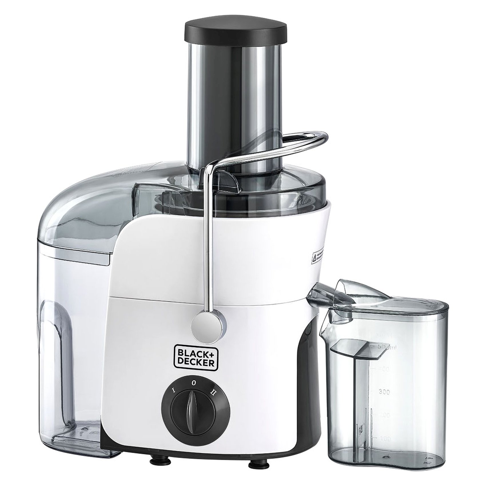 Black+Decker Juice Extractor JE780-B5 White 1.5L