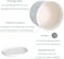 Vsell24 Ceramic Flower Plant Pots with Saucer Drainage Hole in Different Sizes White Stripe Texture for Garden, Fruits, Vegetable Plantation (large)