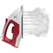 Electrolux EK-EDB5210AR Steam Iron 2200W Red