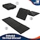 Sky Land Tri-Folding Tumbling, Kneeling Mat, Exercise Mat, 180Cm Long X 60Cm Width X 4Cm Thickness With Carrying Handles For Gymnastics, mma, Stretching, Martial Arts, Core Workouts-Em-9348-B, Black