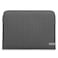 Moshi Pluma Laptop Sleeve, Slim Laptop Cover, Neoprene Material, Minimalist Profile, Shock &amp; Water Resistant For Apple MacBook Air/Pro 14" &amp; Similar Size Laptops - Herringbone Gray