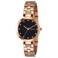 Giordano Women's Watch Analog Display Black Dial Rose Gold Stainless Steel Bracelet - 2784-33