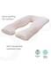 Moon Full Body Pregnancy Pillow, Maternity Pillow Support For Back, Belly U Shapedpillow Comes With Washable Cotton Cover