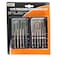 Mega Precision Screwdrivers 35500 Silver 11 count