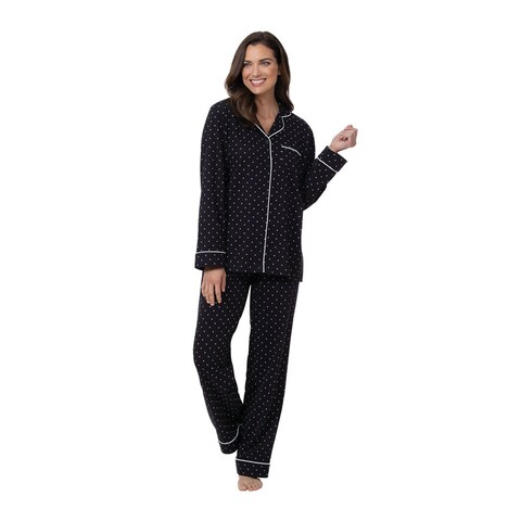 Polka Dot Classic Pajama For Women