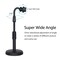 Generic Desktop Portable Stable Round Base Cell Phone Stand Holder, Black