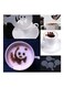 Generic 16-Piece Decorative Coffee Stencil Set -White 14cm
