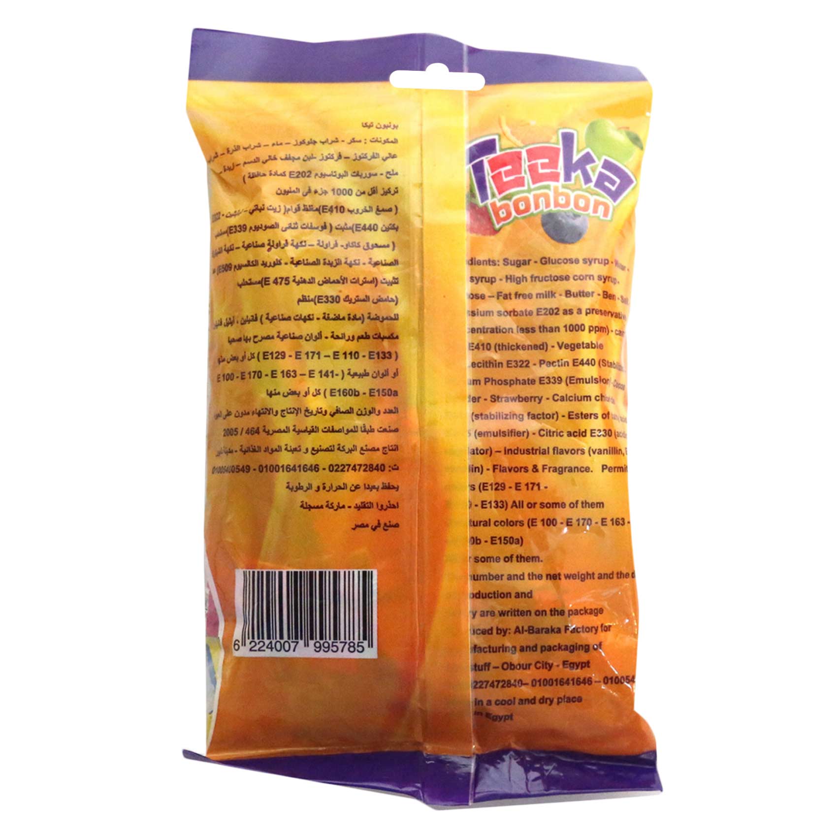 Teeka Bonbon Fruits Bag - 150 gram