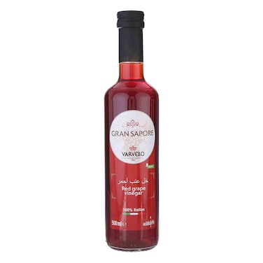 Varvello Gran Sapore Red Grape Vinegar 500ml